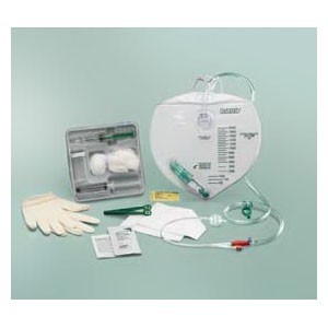 Silicone Drain Bag Foley Tray, 2000 mL, 16 fr