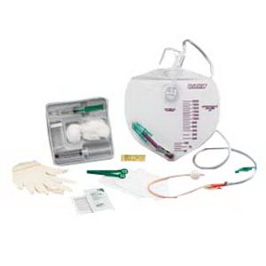 BARDEX Infection Control Silver Hydrogel-Coated 2-Way Foley Tray 18 Fr