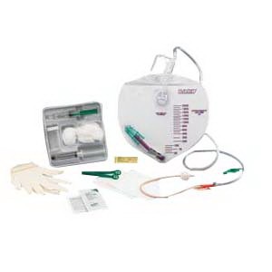 BARDEX I.C. Drainage Bag Foley Catheter Tray 16 Fr 5 cc