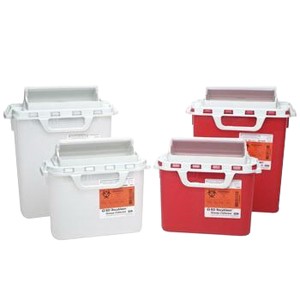 Sharp Collector with Counter Balanced Door, 5-2/5 qt, Pearl