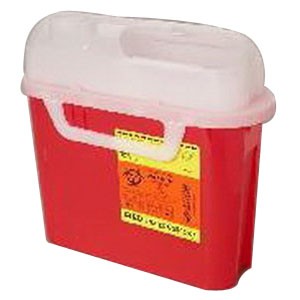 Guardian Sharps Container Side Entry 5.4 Qt, Pearl