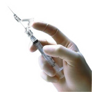 "SafetyGlide Needle 21G x 1"""