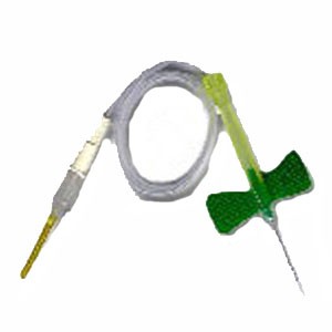 "Vacutainer Safety-Lok Blood Collection Set 23 Gauge 12"" Tubing 3/4"" Needle"