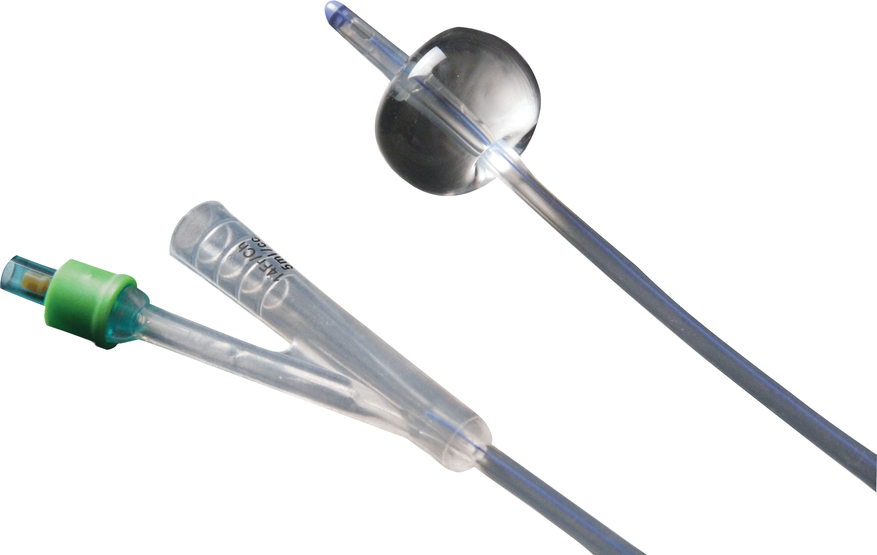 2-Way 100% Silicone Foley Catheter 20 Fr 30 cc