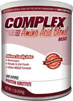 Complex MSD Amino Acid Blend 1 lb Can