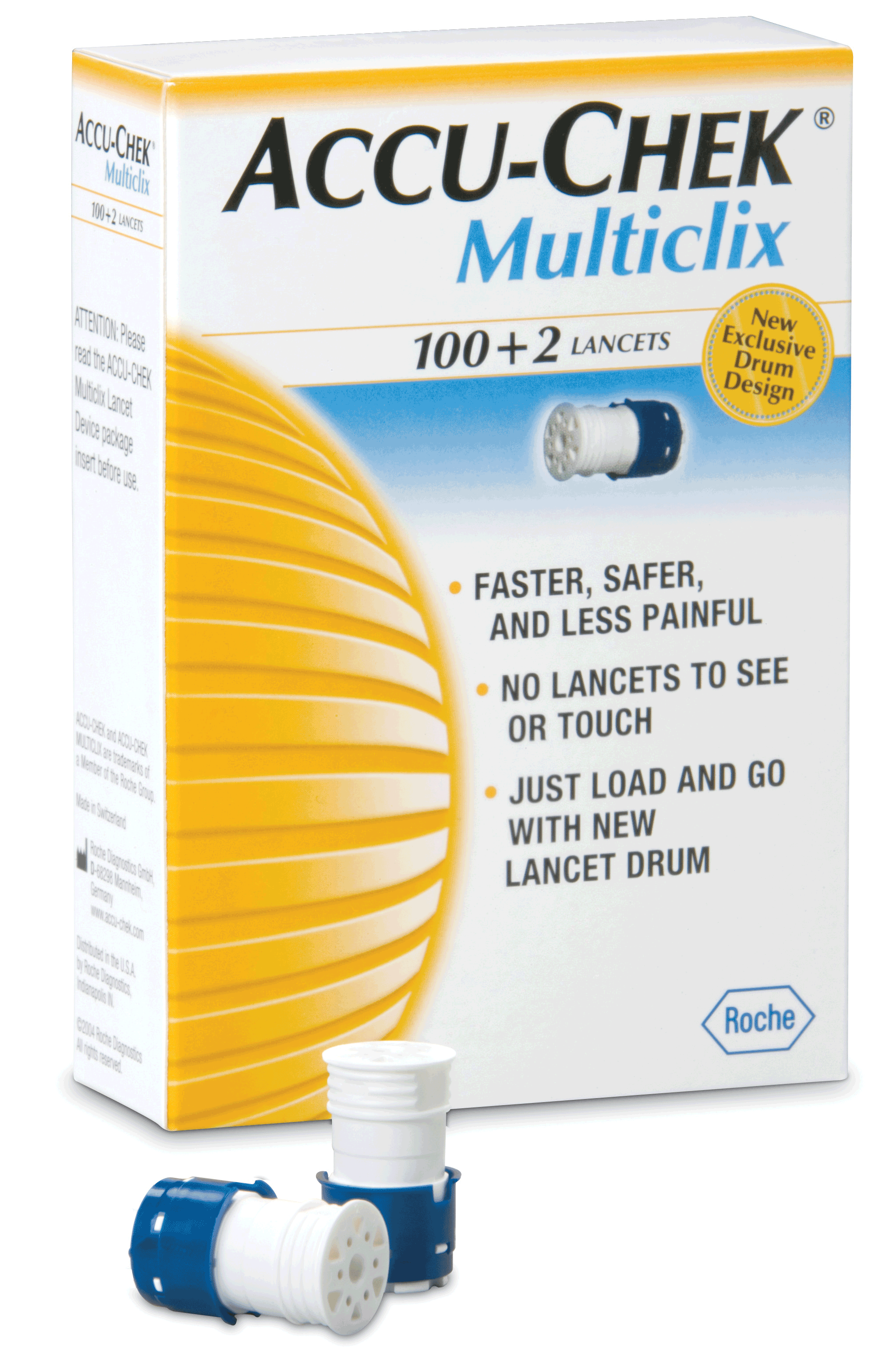ACCU-CHEK Multiclix Lancet Drum 30G (102 count)