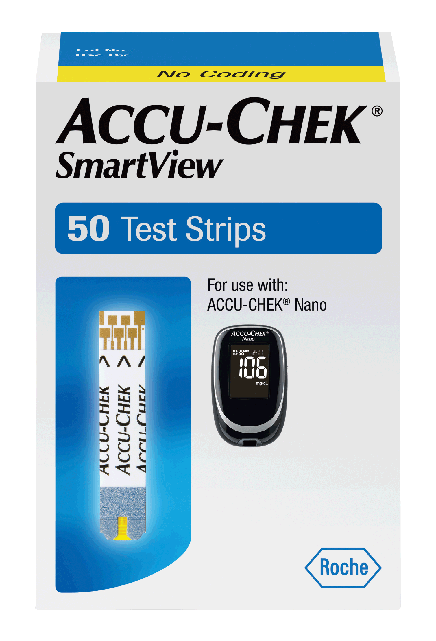ACCU-CHEK SmartView Retail Test Strip (50 count)