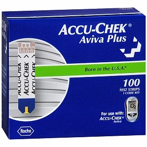 ACCU-CHEK Aviva Plus Test Strip (100 count)