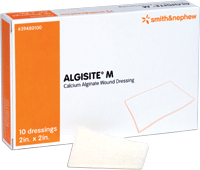 "ALGISITE M Calcium Alginate Dressing 4"" x 4"""
