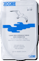 "Clear-Vinyl Extension Tubing with Connector 5/16"" I.D. x 18"""
