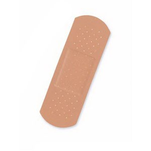 "Sheer-Gard Plastic Adhesive Bandage 3/4"" x 3"" Rectangle"