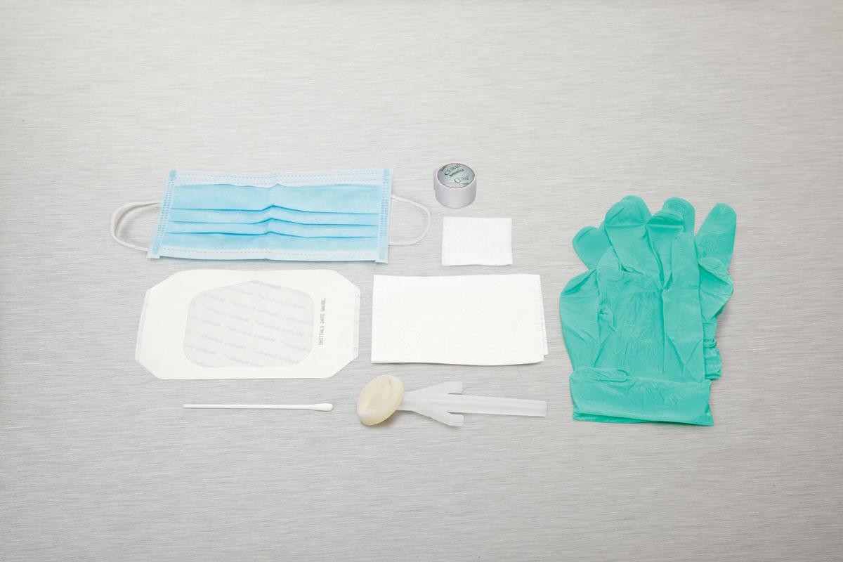 Dressing Change Tray W/Chloraprep, Lf