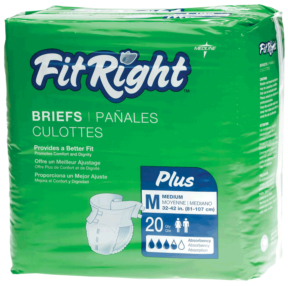 "FitRight Plus Brief Medium 32"" - 42"""