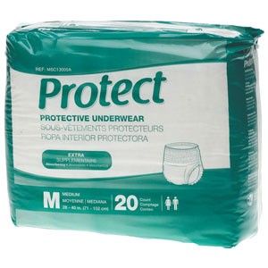 "Protect Extra Protective Underwear, Large 40"" - 56"""