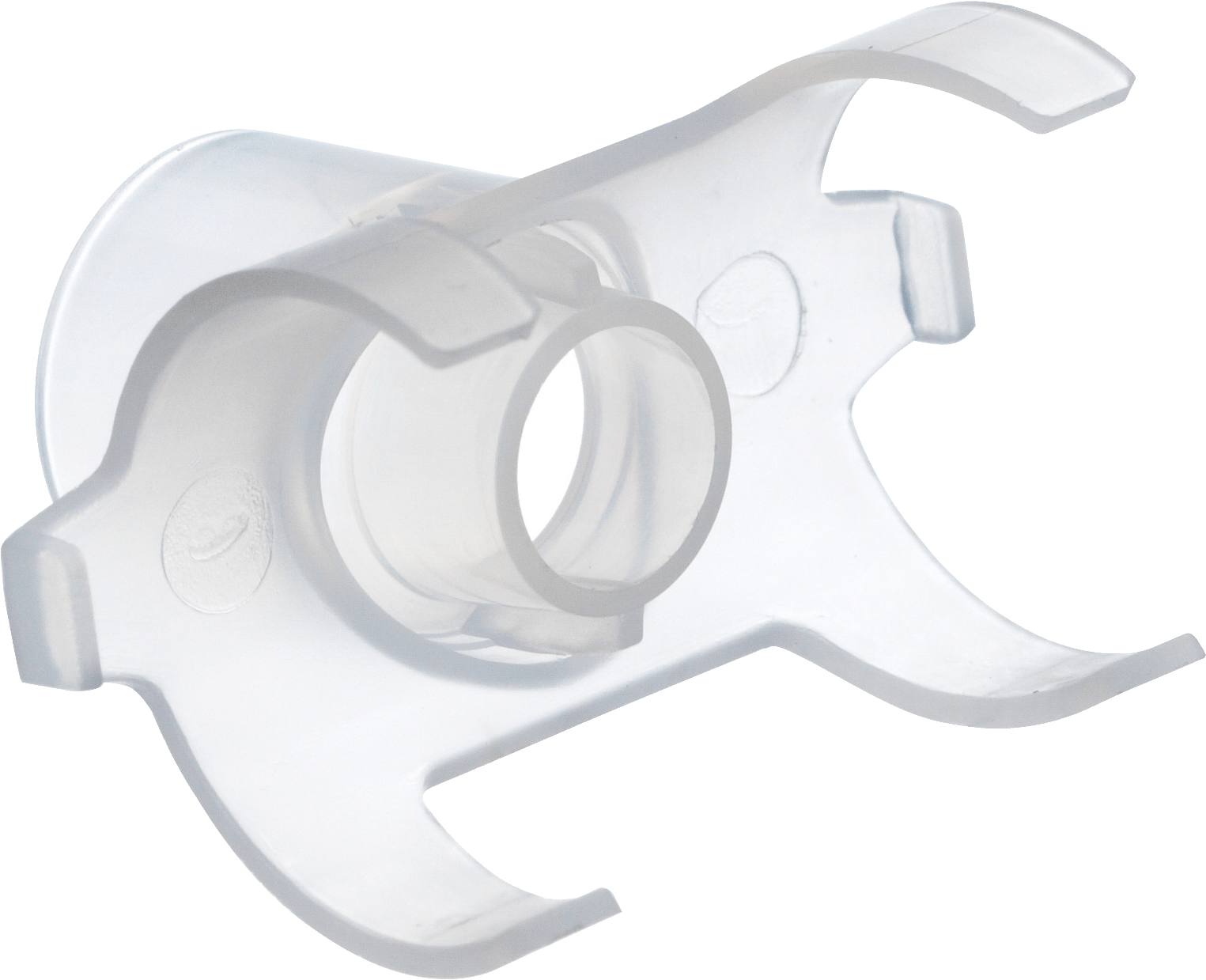 Trach-Vent Holder With Comfort Clip