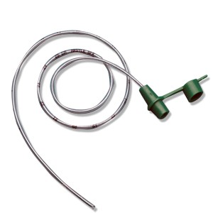 Argyle Nasogastric PVC Feeding Tube with Sentinel Line 10 fr 42"