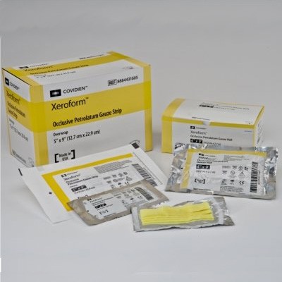 XEROFORM Sterile Petrolatum Gauze Patch 2" x 2"