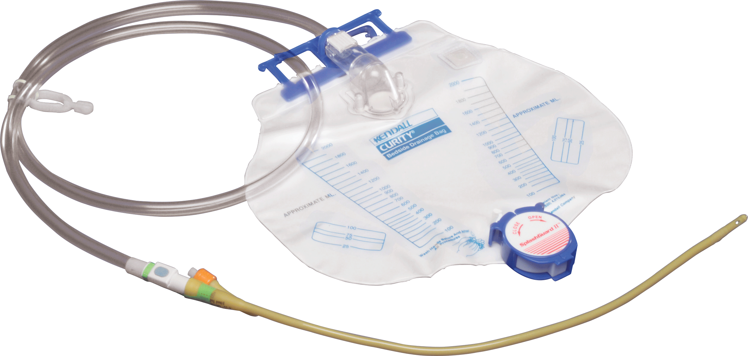 Curity Ultramer Latex 2-Way Foley Catheter Tray 16 Fr 5 cc
