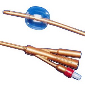Dover 2-Way Silicone Foley Catheter 20 Fr 5 cc