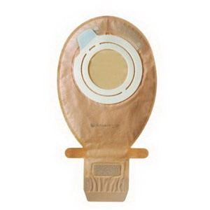 "SenSura Flex 2-Piece Wide Outlet Drainable Pouch 11-1/2"" 655 mL, 2X-Large, Transparent"