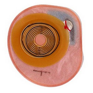 "Assura 1-Piece Closed Pouch Cut-to-Fit 7/8"" - 2-1/8"", Opaque"