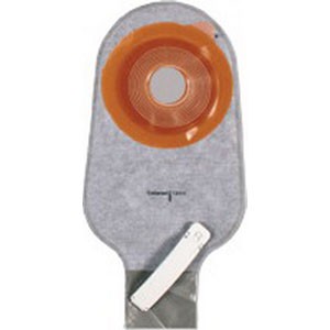 "Assura 1-Piece Standard Drainable Pouch Cut-to-Fit Non-Convex 3/8"" - 2-3/4"", Transparent"