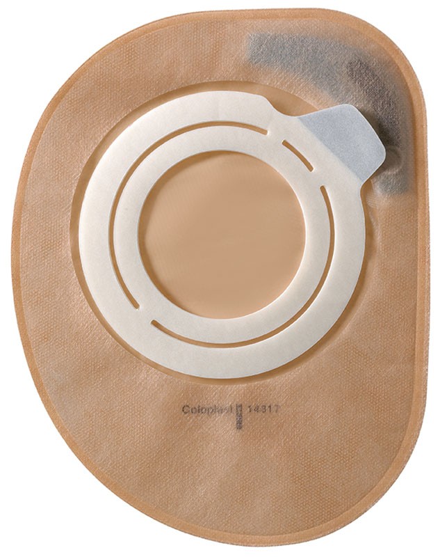 "Assura AC Easiflex 2-Piece Closed Pouch 3/8"" - 2-3/4"", Opaque"