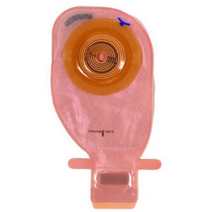 "Assura 1-Piece Drainable Pouch Cut-to-Fit Convex 3/4"" - 1-1/4"", Opaque"