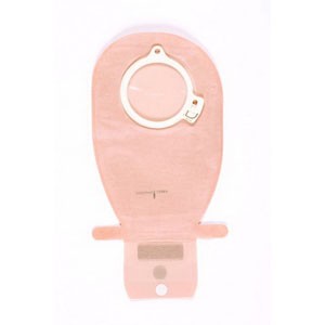 "Assura 2-Piece Wide Outlet Drainable Pouch 3/8"" - 2-1/8"""