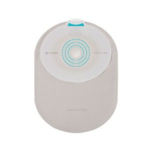 Mio 1-Piece Closed Pouch, Soft Convex, Maxi, Opaque with Inspection Window, Cut-to-fit