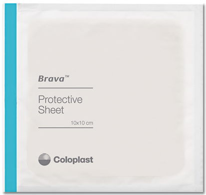 "Brava Skin Barrier Protective Sheets 6"" x 6"""