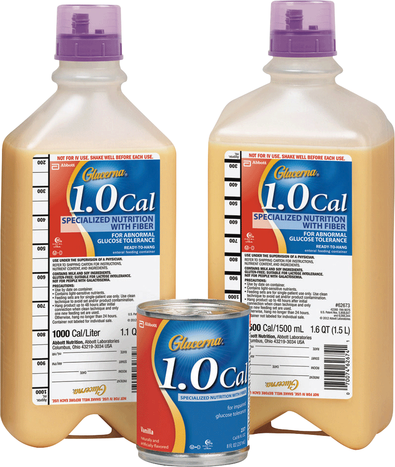 Glucerna 1.0 CAL with Fiber and Safety Screw Connector, Ready To Hang, Institutional, 1000 mL