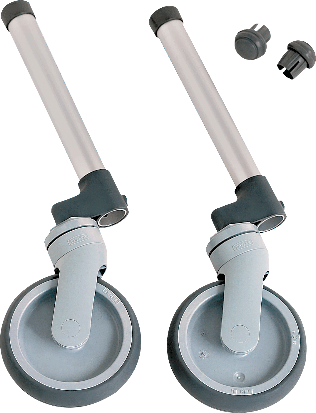 "Swivel Wheels with Glide Tip, 5"""