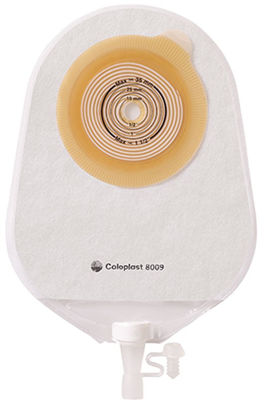 "Assura ColoKids 1-Piece Pediatric Urostomy Pouch Cut-to-fit Flat 1/2"" - 1-1/2"""