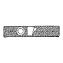 Nu-Form Support Belt Prolapse Strap 2-3/8" Opening 3" Wide 32" - 35" Waist Medium