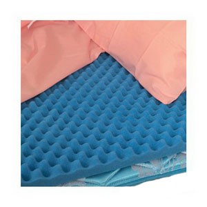 Convoluted (Eggcrate) Bed Pad, Queen, 56 X 78 X 2