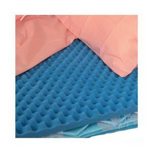 Convoluted (Eggcrate) Bed Pad, King, 72"X80"X2"