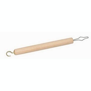 "Wooden Small Button Aid/ Zip Pull, 5/8"" Diameter"