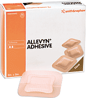 "ALLEVYN Adhesive Hydrocellular Dressing 3"" x 3"""