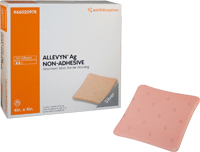 "ALLEVYN Ag Non-Adhesive Absorbent Silver Barrier Hydrocellular Dressing, 4"" x 4"""