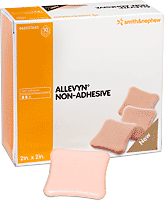 "ALLEVYN Non-Adhesive Hydrocellular Foam Dressing 2"" x 2"""