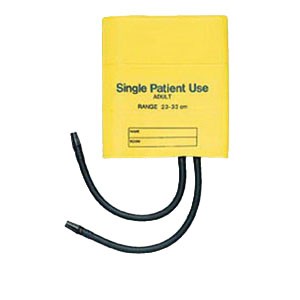 Adult 2 Tube Single-Patient Use Blood Pressure Cuffs