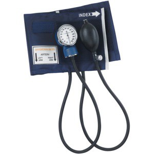 Mabis Economy Aneroid Sphygmomanometer, Latex-Free, Thigh