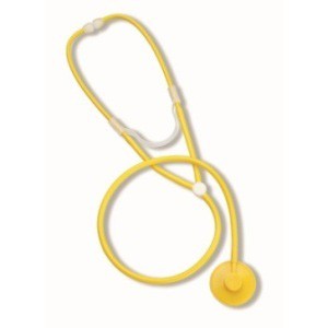 Dispos-A-Scope W/Plastic Binaural, Yellow