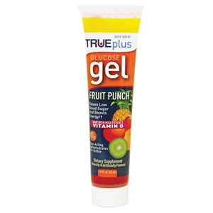 TRUEplus Glucose Gel 15 g, Packet, Fruit Punch