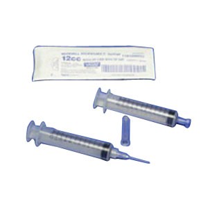 Monoject SoftPack Syringe Plunger Tip 21 Gauge x 1"