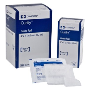"CURITY Sterile Gauze Pad 2"" x 2"""