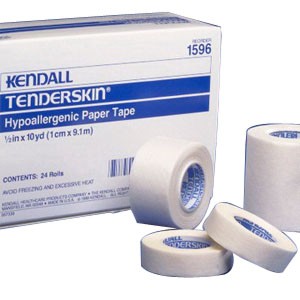 "Tenderskin Hypoallergenic Paper Tape 3"" x 10 yds."