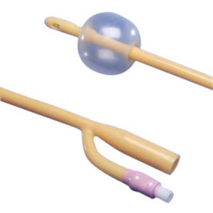 Dover 2-Way Silicone-Elastomer Foley Catheter 20 Fr 5 cc