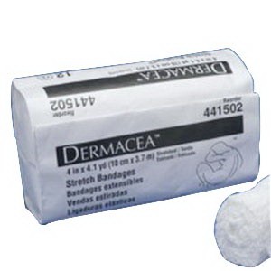 "Dermacea Sterile Stretch Bandage 4"" x 4-1/10 yds."